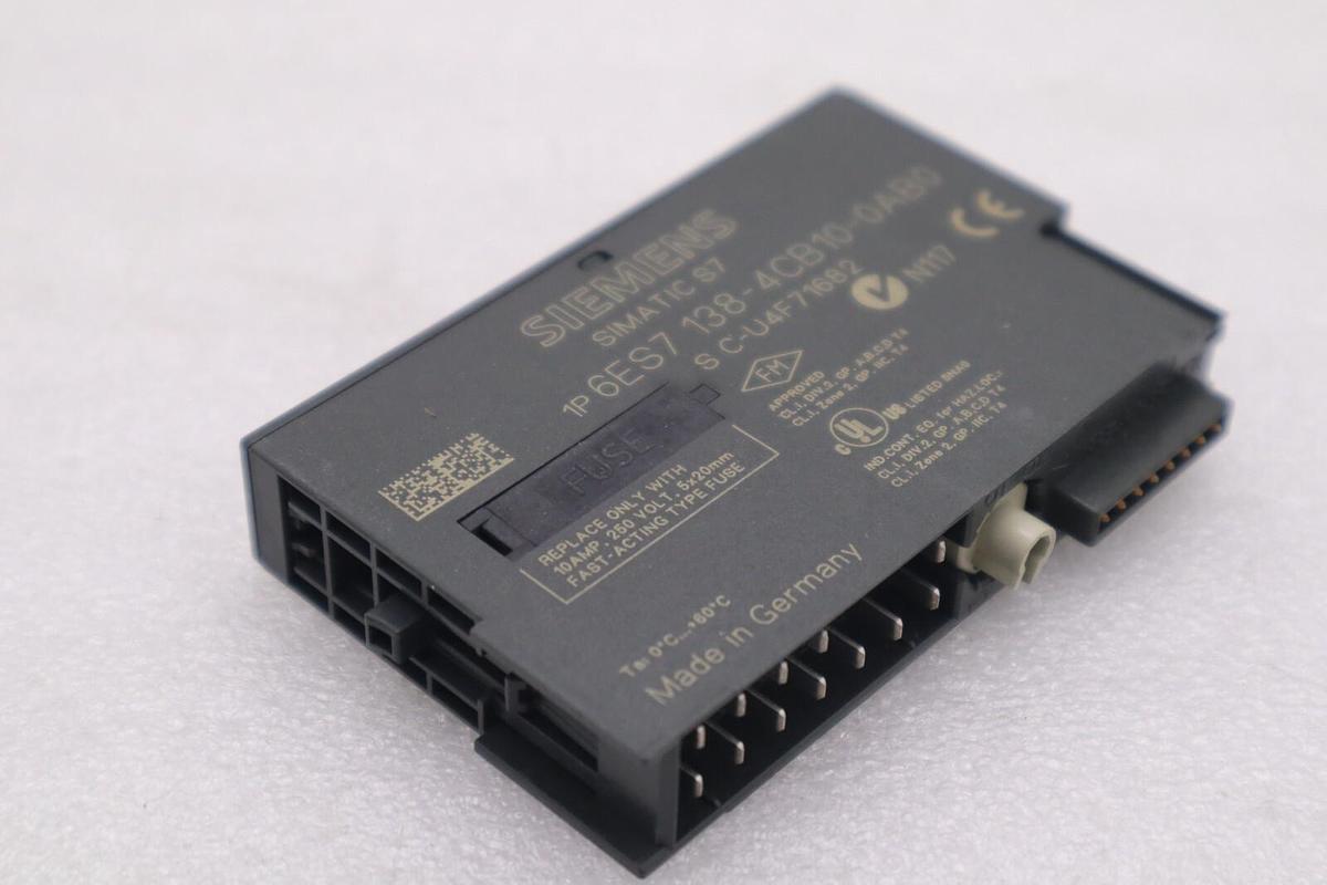 Used Siemens SIMATIC S7 6ES7 138-4CB10-0AB0 STOCK K-3941