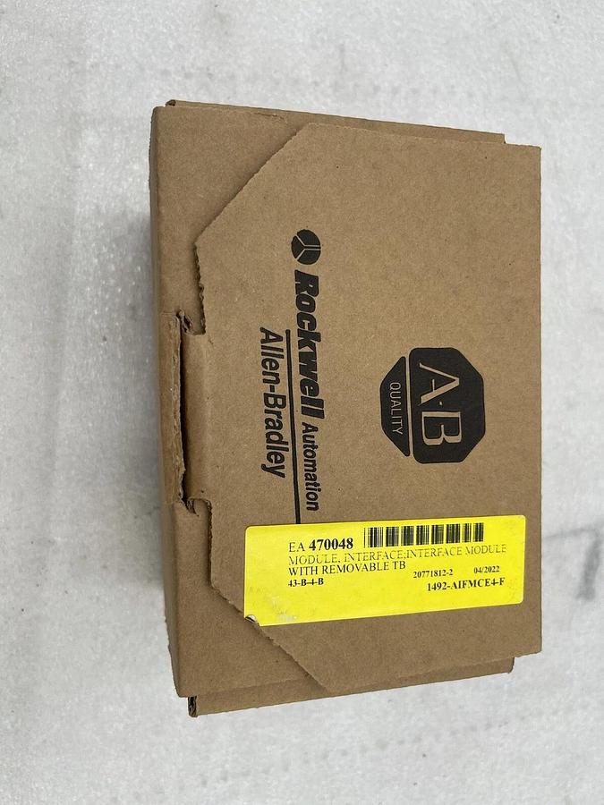 NEW ALLEN BRADLEY 1492-AIFMCE4 / 1492AIFMCE4F STOCK 3886