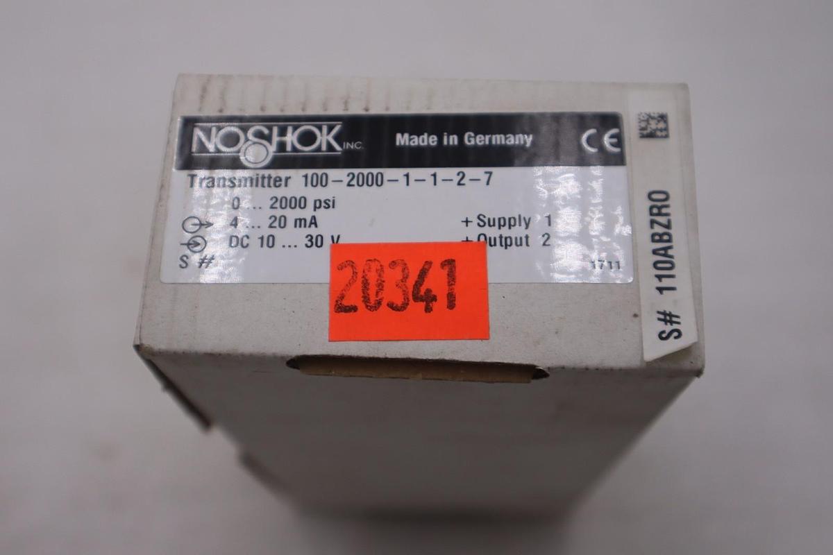 NOSHOK 100-2000-1-1-2-7 / 10020001127 - NEW IN BOX - STOCK K1677A