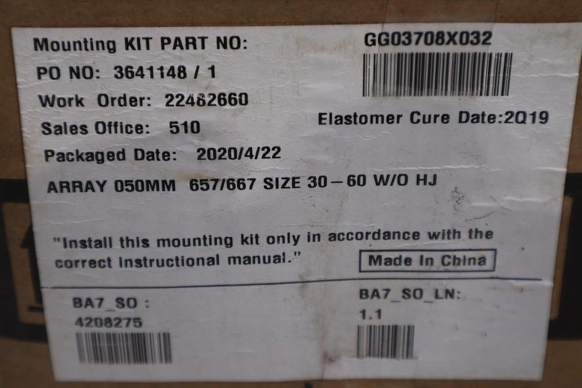 EMERSON KIT PART GG03708X032 ARRAY 050MM 657/667 SIZE 30-60 - STOCK GF472