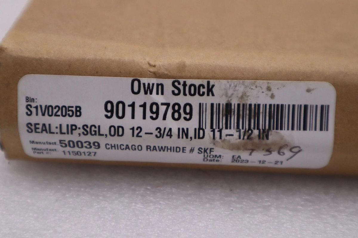 Used SKF CR 1150127 Radial Shaft Seal NEW IN BOX (18 AVAILABLE) STOCK 1460B