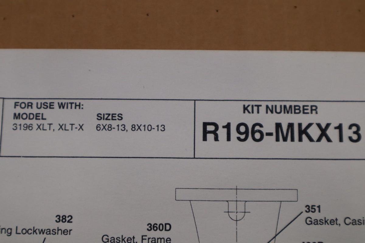 Goulds Pumps R196-MKX13 Maintenance Kit - STOCK GF692