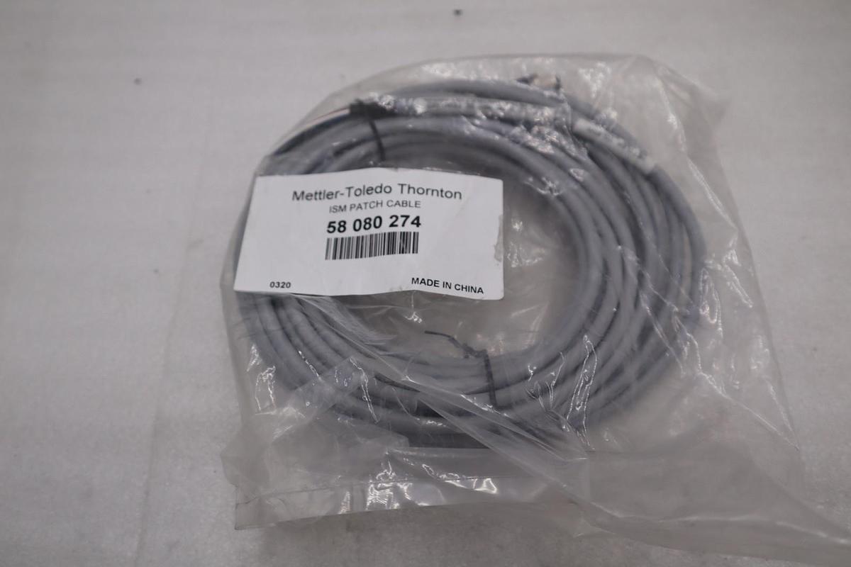 Mettler Toledo Thornton 58 080 274, 58080274 Conductivity Cable ISM PATCH CABLE