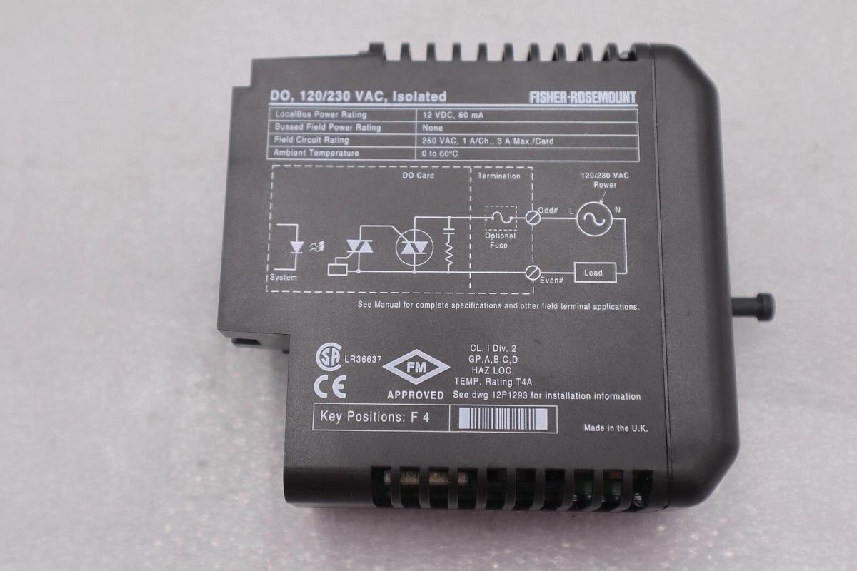 NEW OPEN BOX DELTAV KJ3001X1-BH1 120/230VAC NSNP STOCK 3277