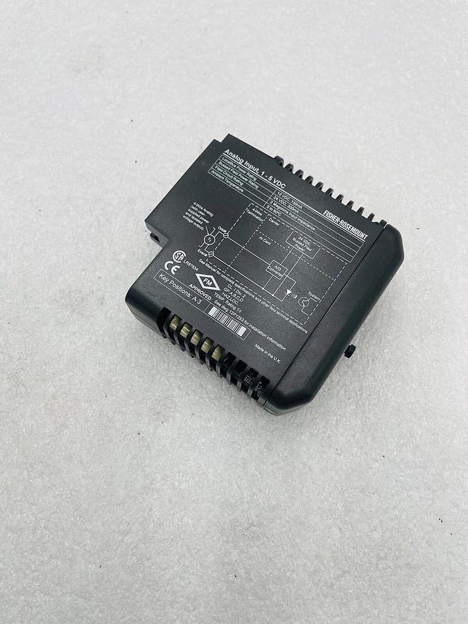 Used EMERSON DELTAV KJ3002X1-BD1 ANALOG INPUT 1-5 VDC #K-2620