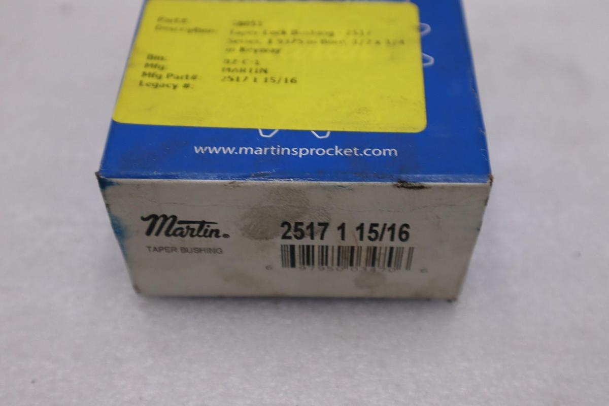 Used NEW OPEN BOX Martin 2517 1 15/16 Bushing STK K2093CC