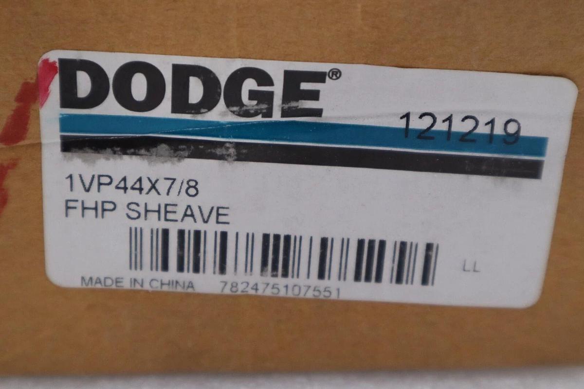 Used NEW DODGE 1VP44X7/8 VARIABLE PITCH SHEAVE STOCK H697A