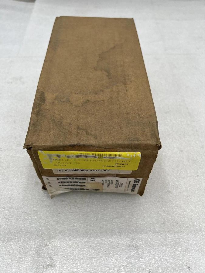Used GE FANUC GENIUS  IC660BBD024W GENIUS 32PT SOURCE BLOCK 12/24VDC STOCK 3330