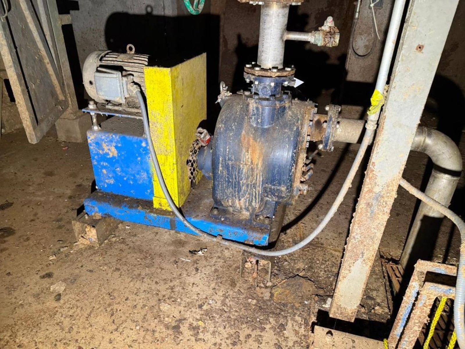 Used GORMAN-RUPP HISCO PUMP MODEL HT-4 TRASH PUMP Medium Head Non-Clog