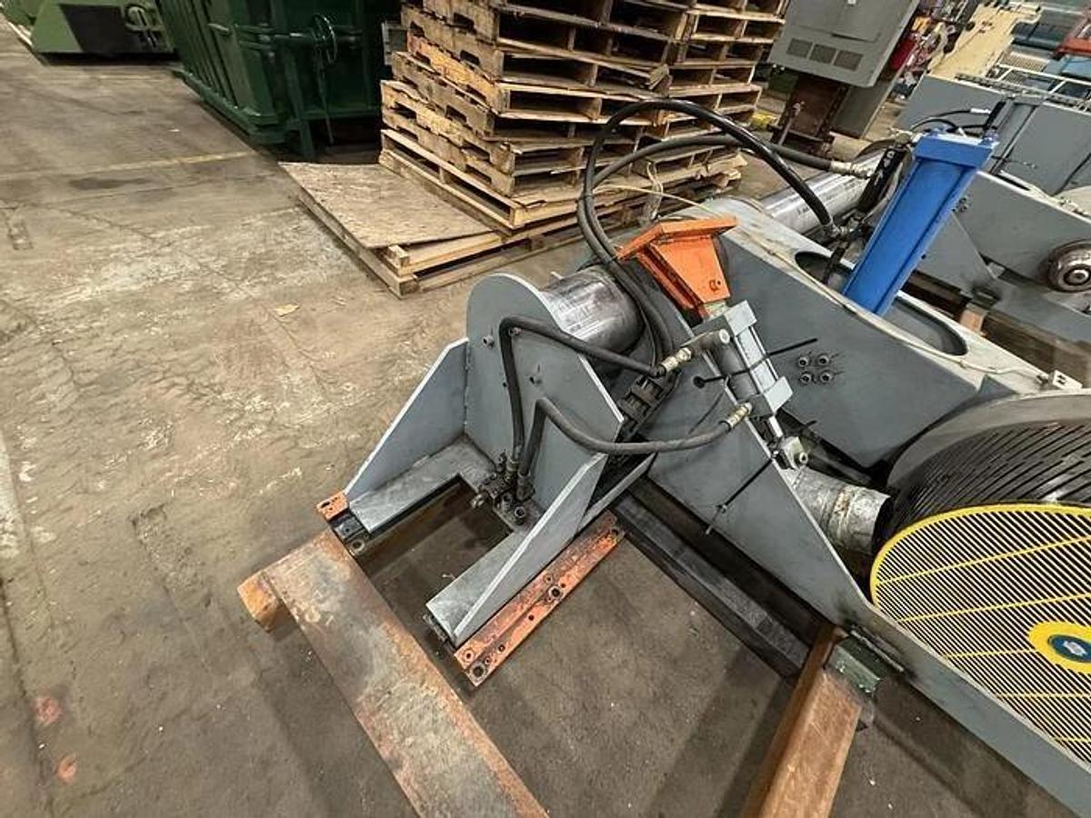 Used 72" DUSENBERY 613 COUNTER ROLL SLITTER REWINDER