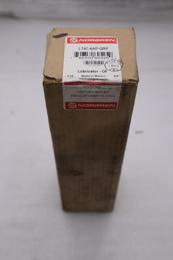 NORGREN L74C-6AP-QRP LUBRICATOR OIL - STOCK GF-1241