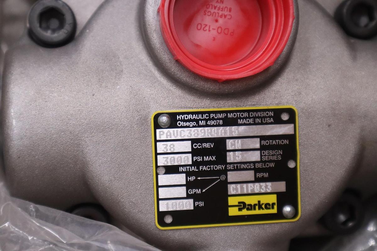 Used Parker PAVC389R4A15 Hydraulic Pump New STOCK SGF-239