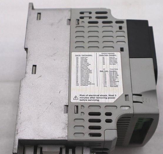 Used ALLEN BRADLEY 22FD8P7N103  POWERFLEX 4M DRIVE 480V SER A #L-388