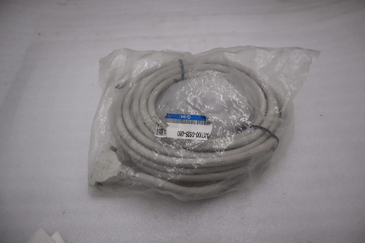Used NEW SMC AXT100-DS25-060 CORDSET CONNECTOR AXT100DS25060 STK H1411
