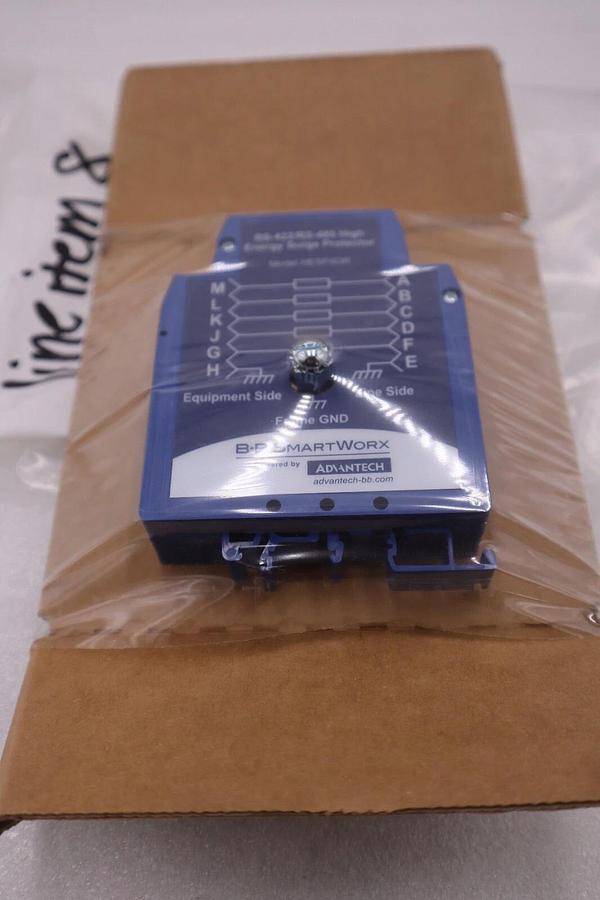 NEW B&B Electronics HESP4DR Data Line Surge Suppressor DIN Rail Mounted #G374A