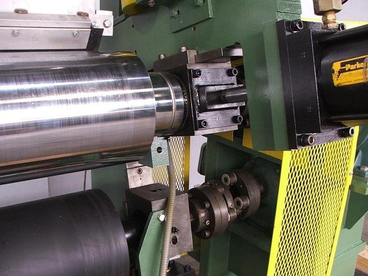 Used 60" WALDRON / ROSS AIR SYSTEMS REVERSE ROLL COATING STATION