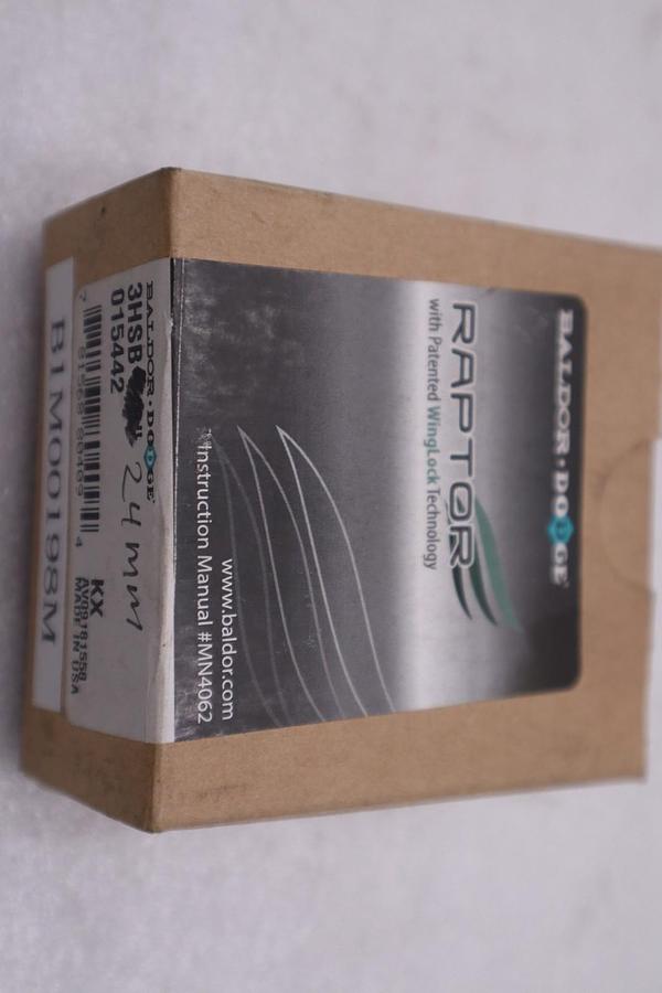 DODGE 015442 RAPTOR 3HSB 7/8" - NEW IN BOX - STOCK 856B