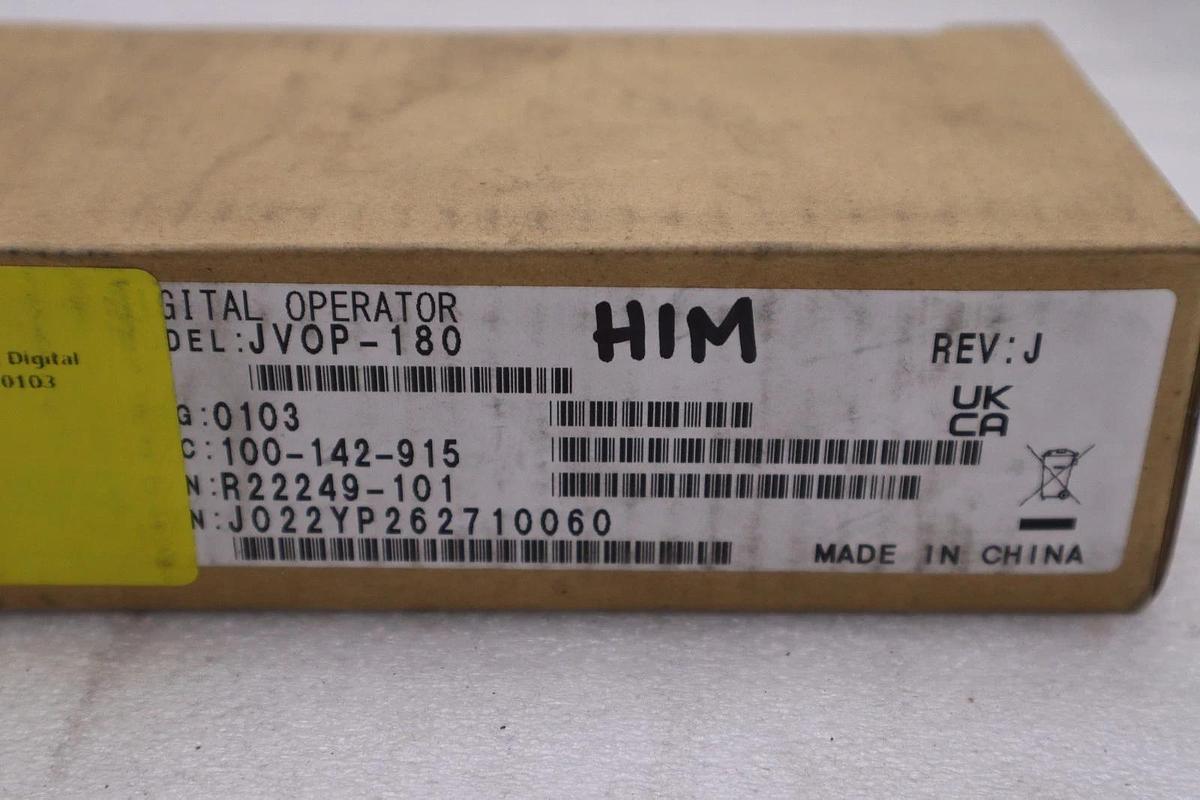 NEW OPEN BOX YASKAWA JV0P-180 DIGITAL OPERATOR JVOP-180 STOCK 5659CC