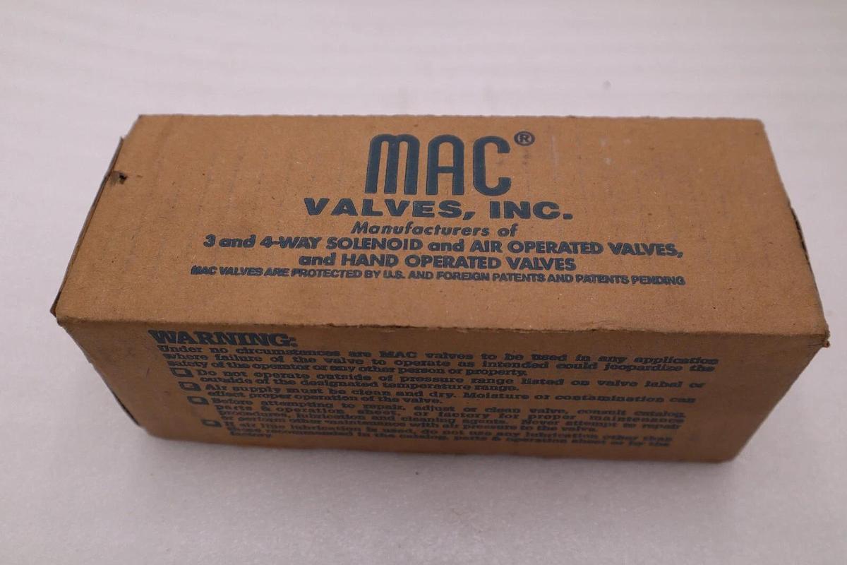 MAC Valves 82A-0A-CPA Solenoid Valve Manifold TOP MTD Aux. 2NO STOCK H930