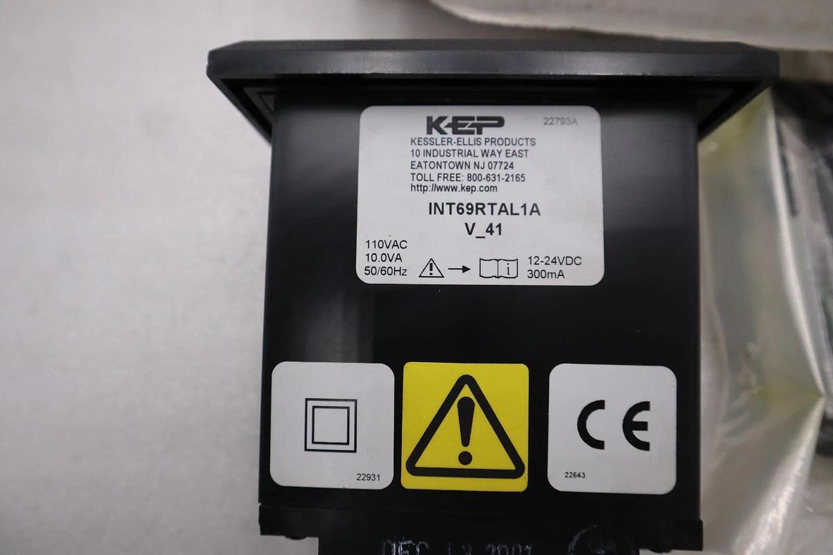 Used KEP INT69RTAL1A INTELLECT-69 RATEMETER/TOTALIZER - NEW IN BOX - STOCK 3446CC