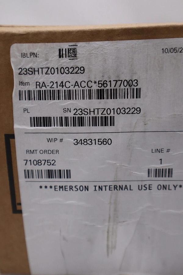 Used ROSEMOUNT 214C SENSOR TRANSMITTER, 214CRWSMB1S4E0092SLV21Q4XA NEW STOCK G120