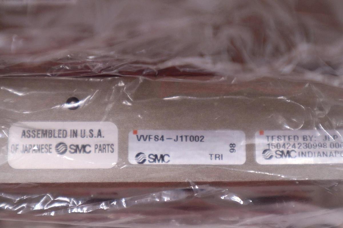 Used SMC VVFS4-J1T002 / VVFS4J1T002 NEW UNIT VV*FS* MANIFOLD VFS SERI *LQA STOCK S309