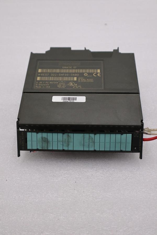 Used SIEMENS 6ES7 322-5HF00-0AB0 Output PLC Module STOCK K-671-C