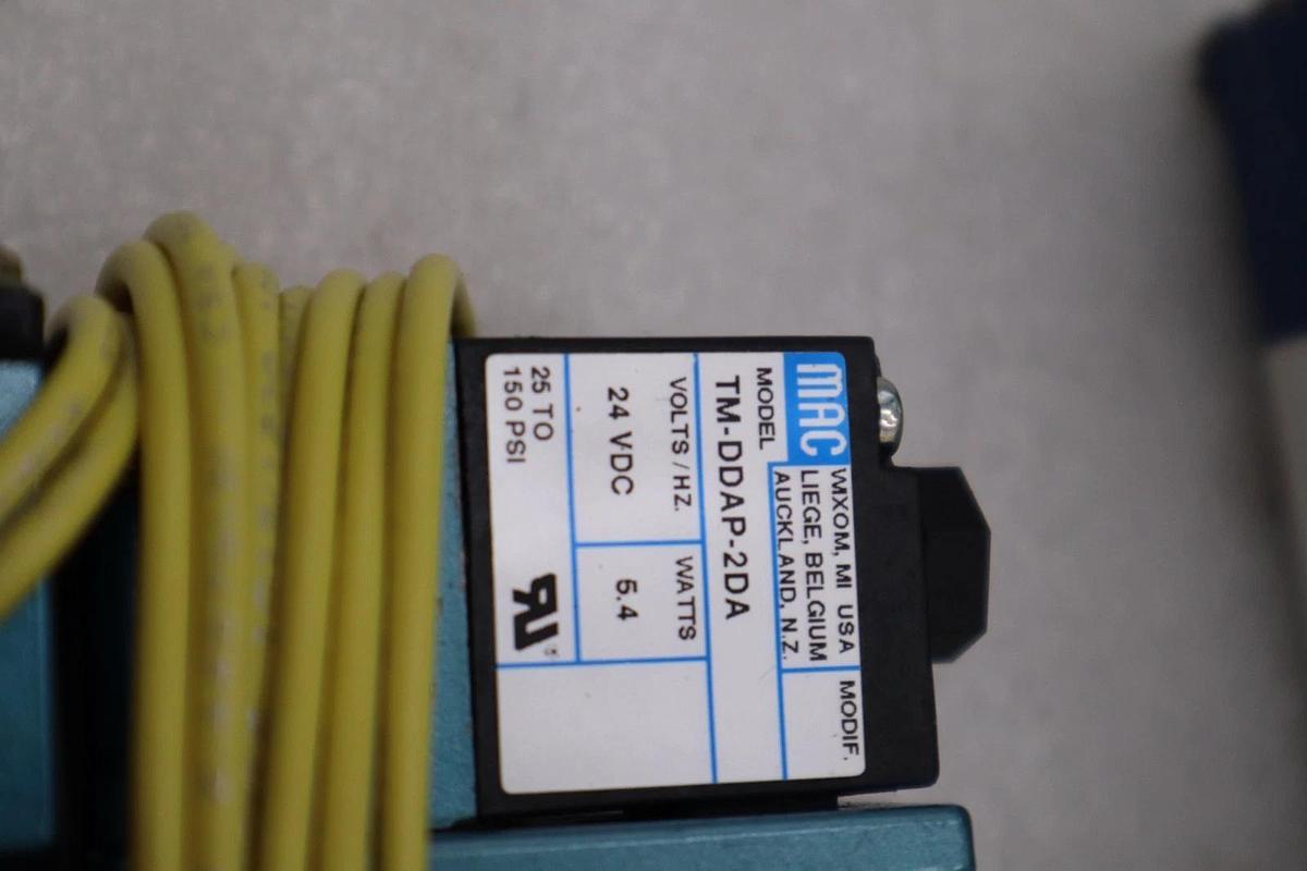 Used NEW MAC VALVES 82A-AA-BAA-TM-DDA5-2DA SOLENOID VALVE 82 SERIES 4-WAY STK H803A