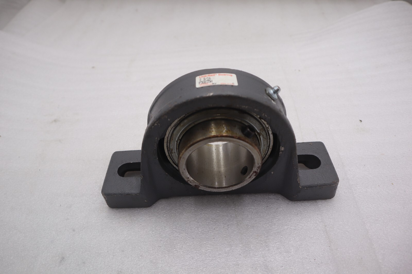 Used NEW OPEN BOX Link Belt P3U235H 2 3/16'' 2-Bolt Pillow Block Bearing STOCK B-774