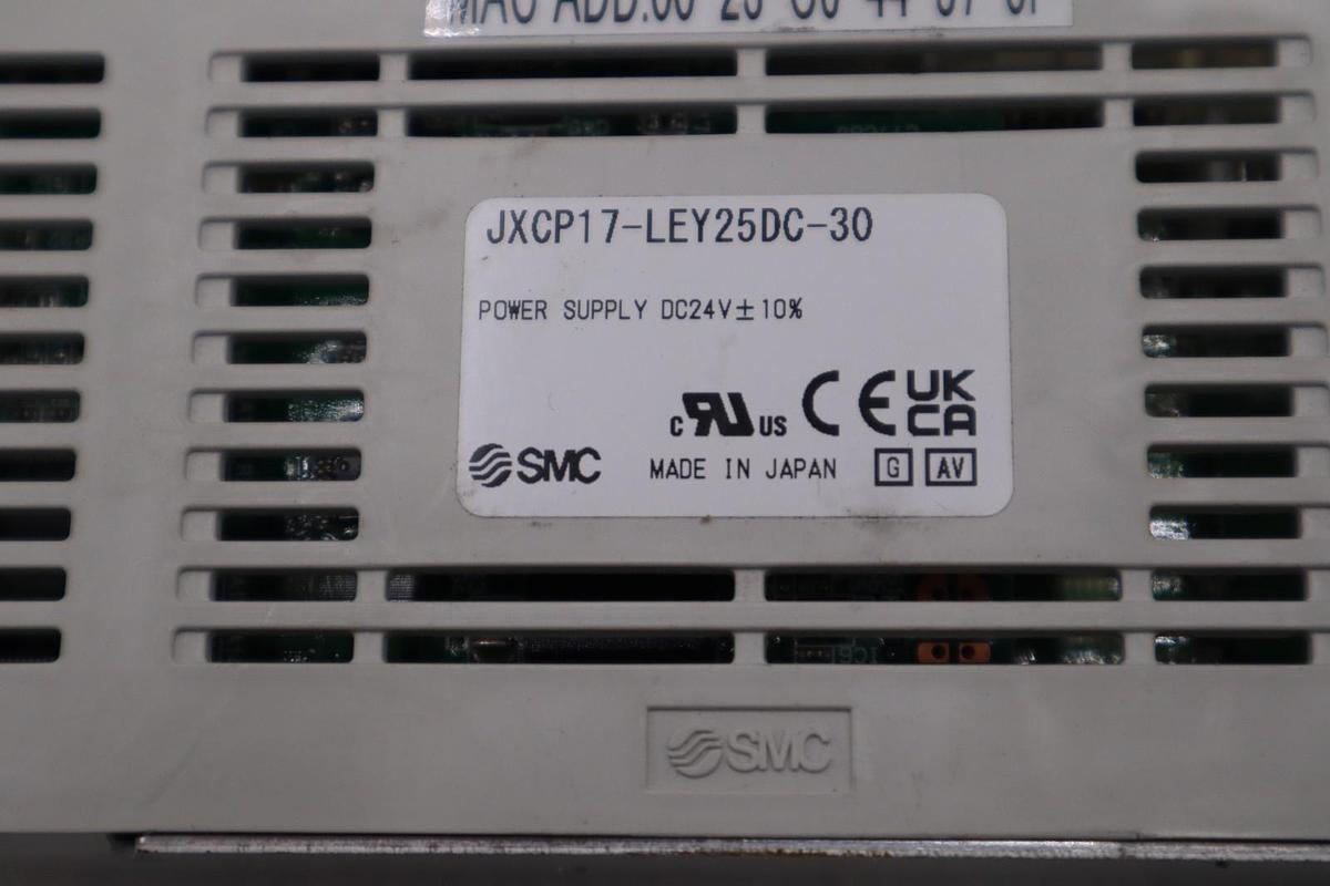 Used SMC JX Motor Driver JXCP17-LEY25DC-30 Power Supply STOCK H685A