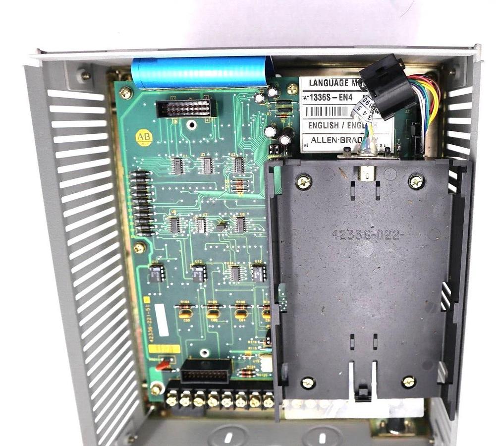 Used ALLEN BRADLEY 1336S-BRF50-AA-EN BULLETIN 1336S AC DRIVE SERIES D STOCK #2172
