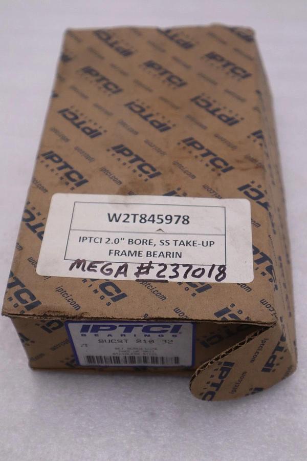 Used IPTCI Bearing SUCST 210 32  Stainless  Steel Take Up Unit - STOCK GF671