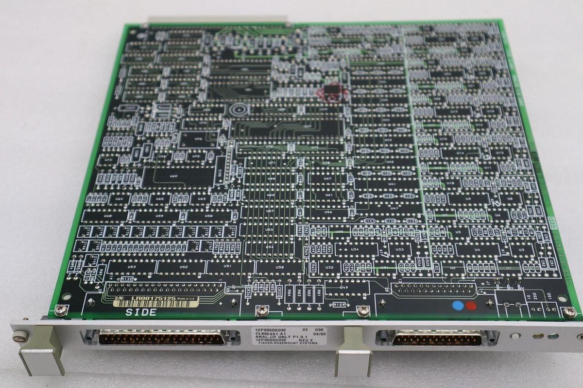 Used Fisher Rosemount cl6824x1-a1 12p0050x032 Analog Input Rev E Stock L-400