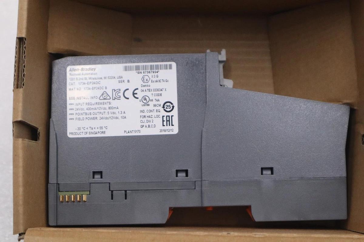 New Allen Bradley 1734-EP24DC EXPANSION POWER UNIT 24 VDC INPUT STOCK L-023C