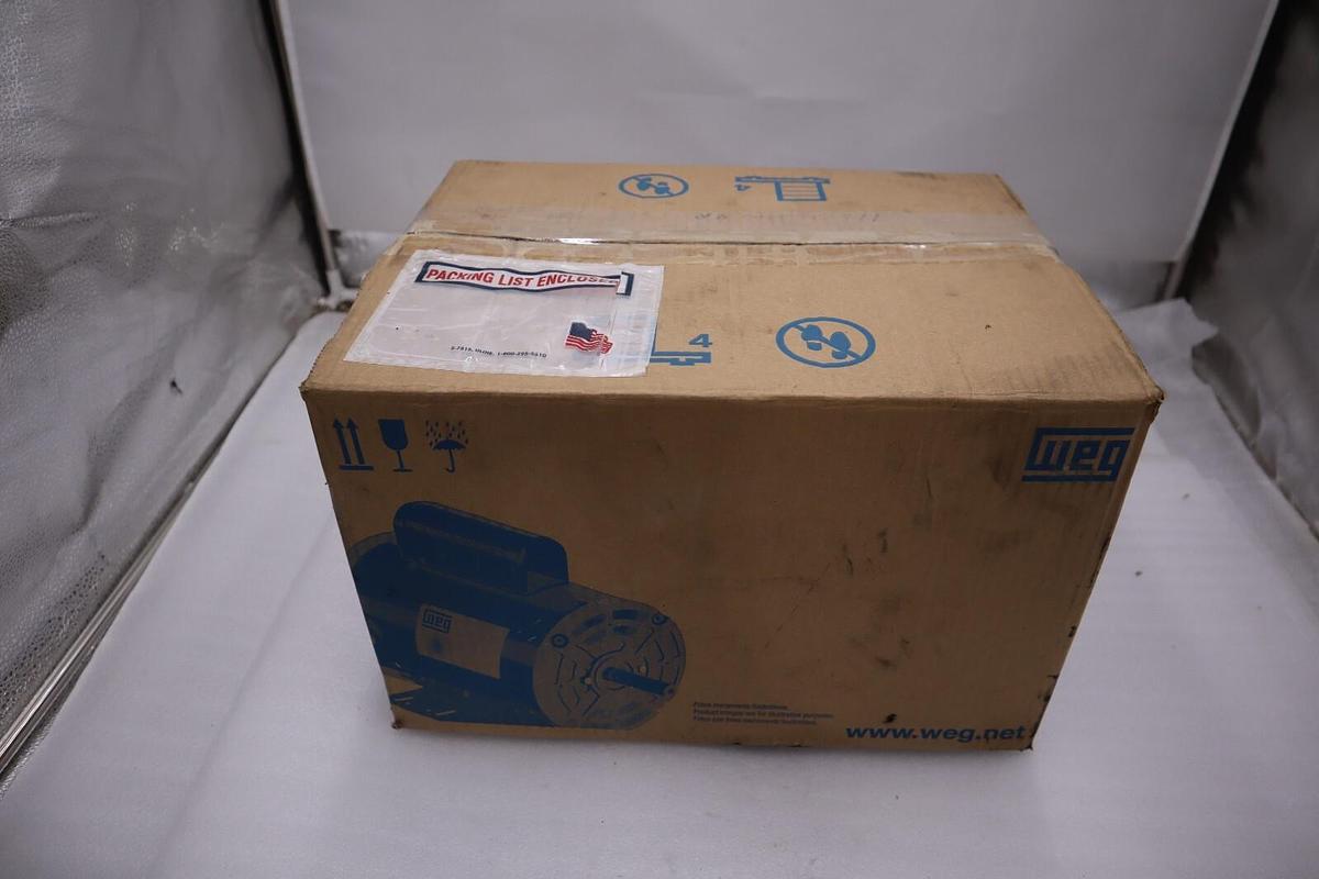 NEW WEG 0.33 HP02PW56C-115/208-230V 60HZ IP55 .3336ES1BW56CFL-S STOCK H970