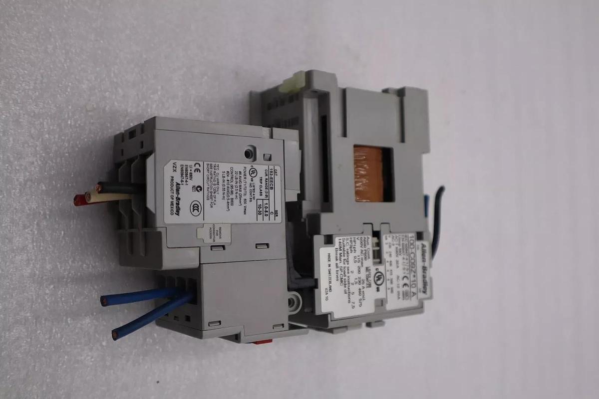 Used ALLEN BRADLEY 193-EECB/ 100-C09Z*10 E1 PLUS Overload Relay 1-5A STOCK L-460C