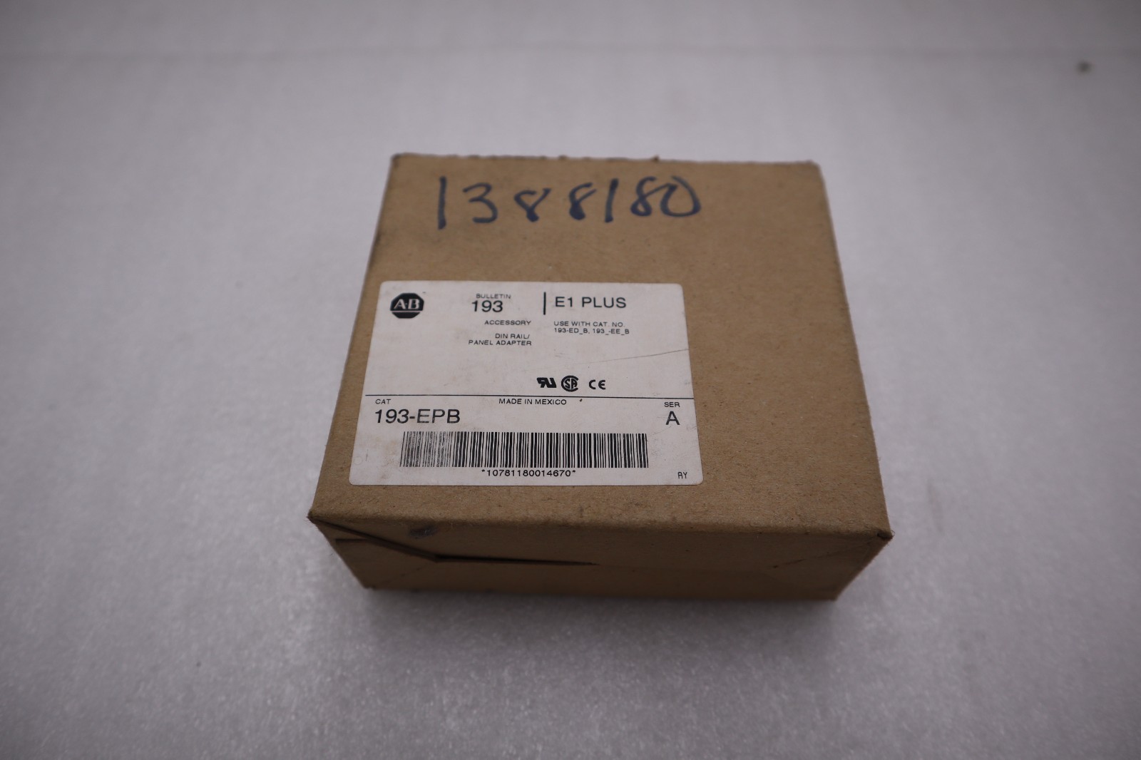 Used LOT OF 2    AB Allen-Bradley 193-EPB Solid State Overload Relay AB STK H309A