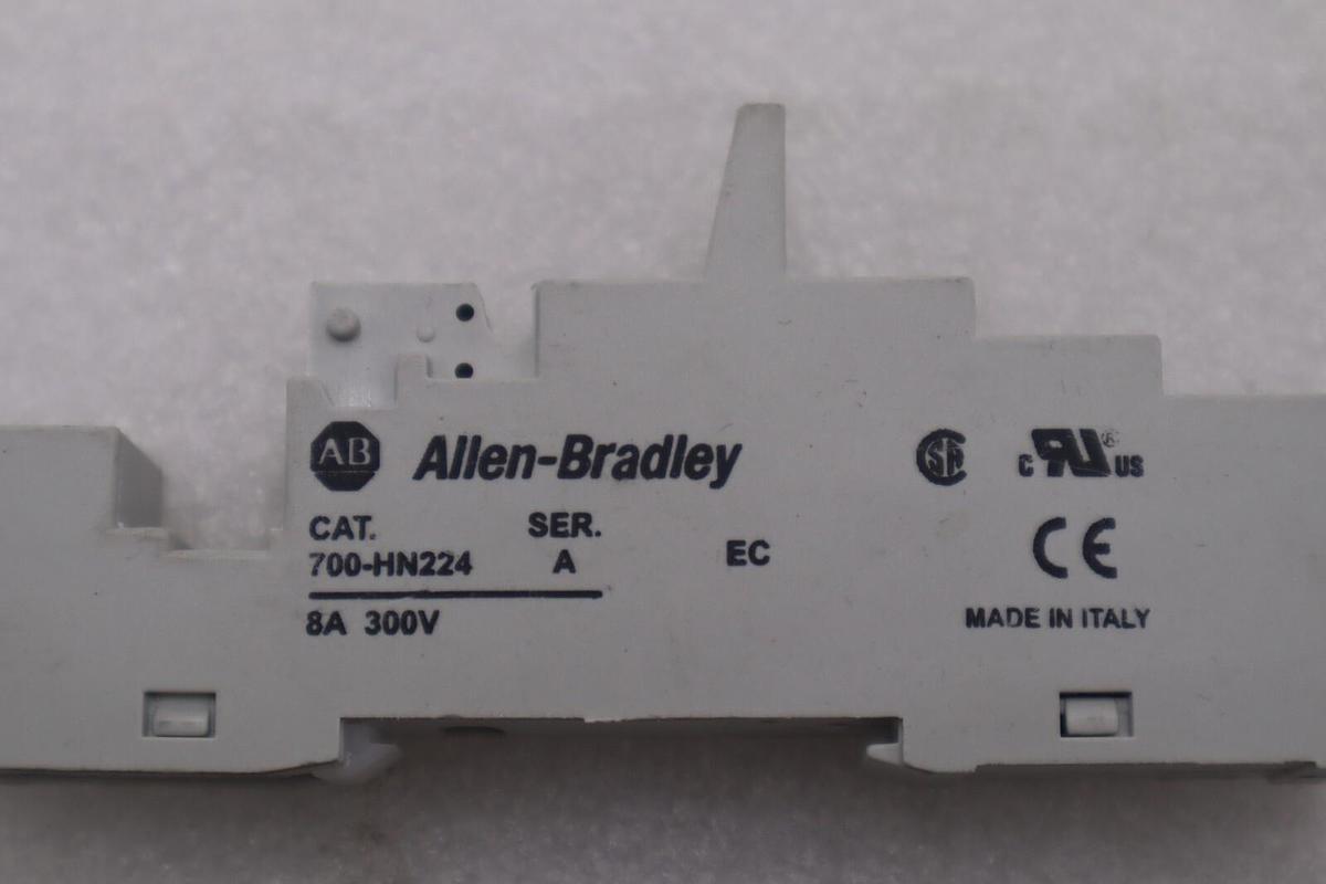 Used LOT OF 2 NEW OPEN BOX AB Allen-Bradley 700-HN224 Series A Relay Socket K-3402