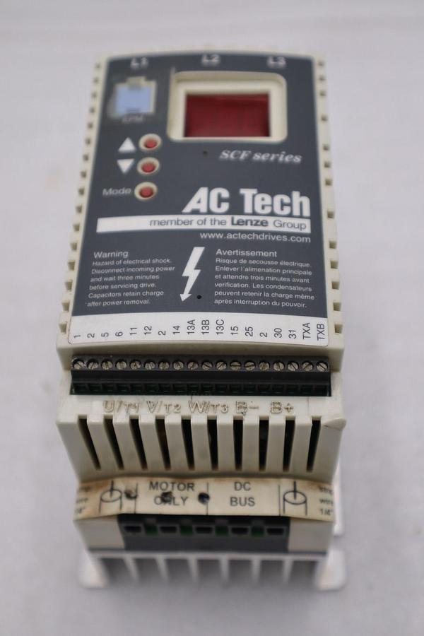 Used AC TECH SF510 VARIABLE SPEED AC MOTOR DRIVE NEW OPEN BOX STK GF127