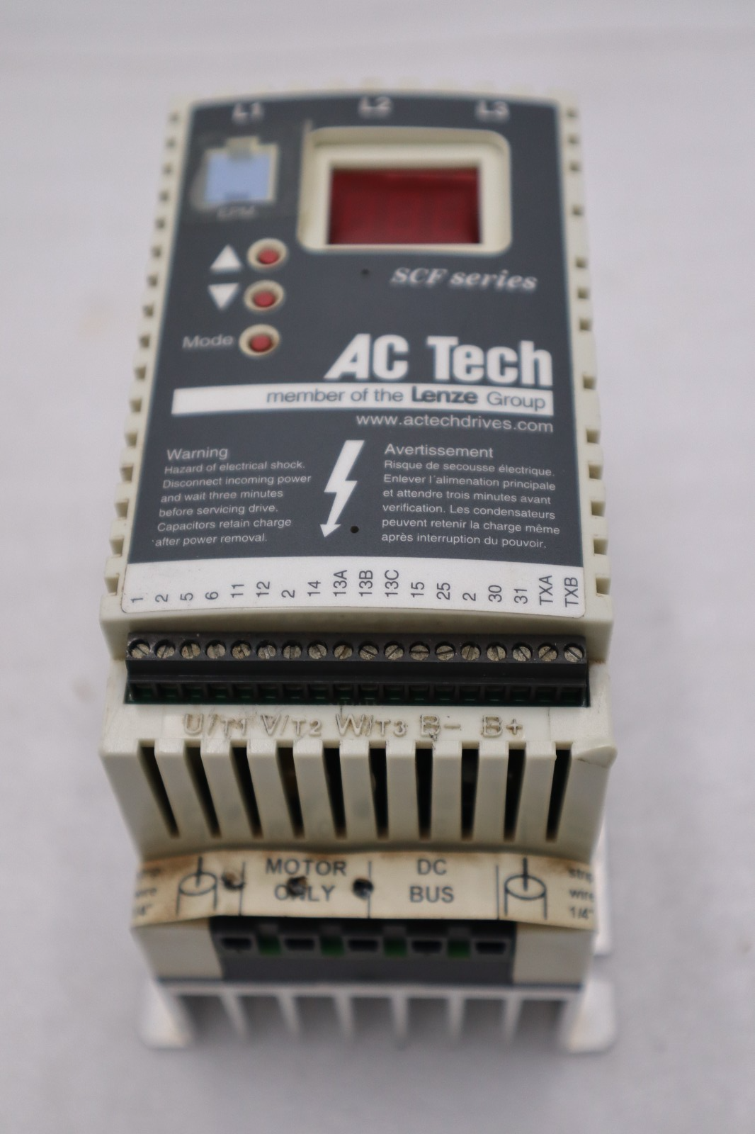 Used AC TECH SF510 VARIABLE SPEED AC MOTOR DRIVE NEW OPEN BOX STK GF127