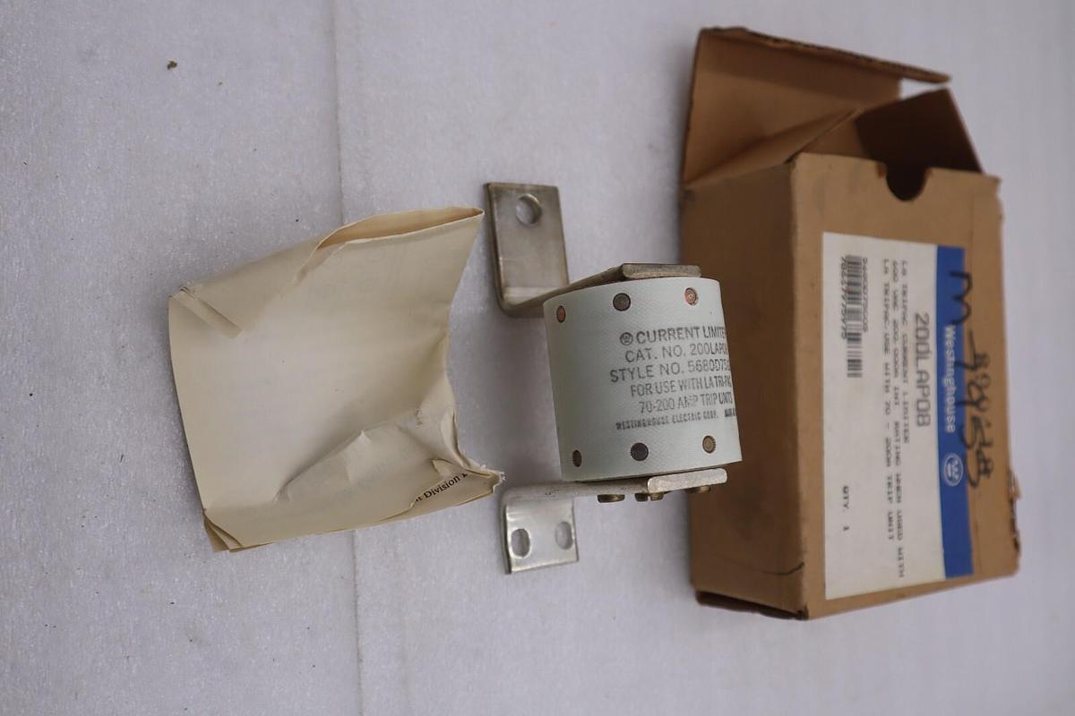 Used LOT OF 2 NEW OPEN BOX Westinghouse 200LAP08 TRI PAC Current Limiter STOCK 5657-A
