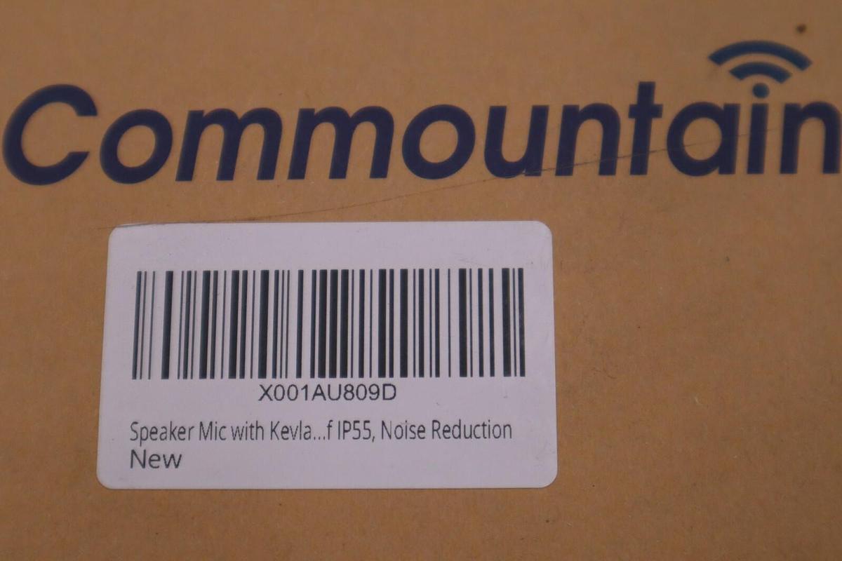COMMOUNTAIN Heavy Duty Compact IP55 Speaker Mic with 3.5mm Jack STOCK H16A