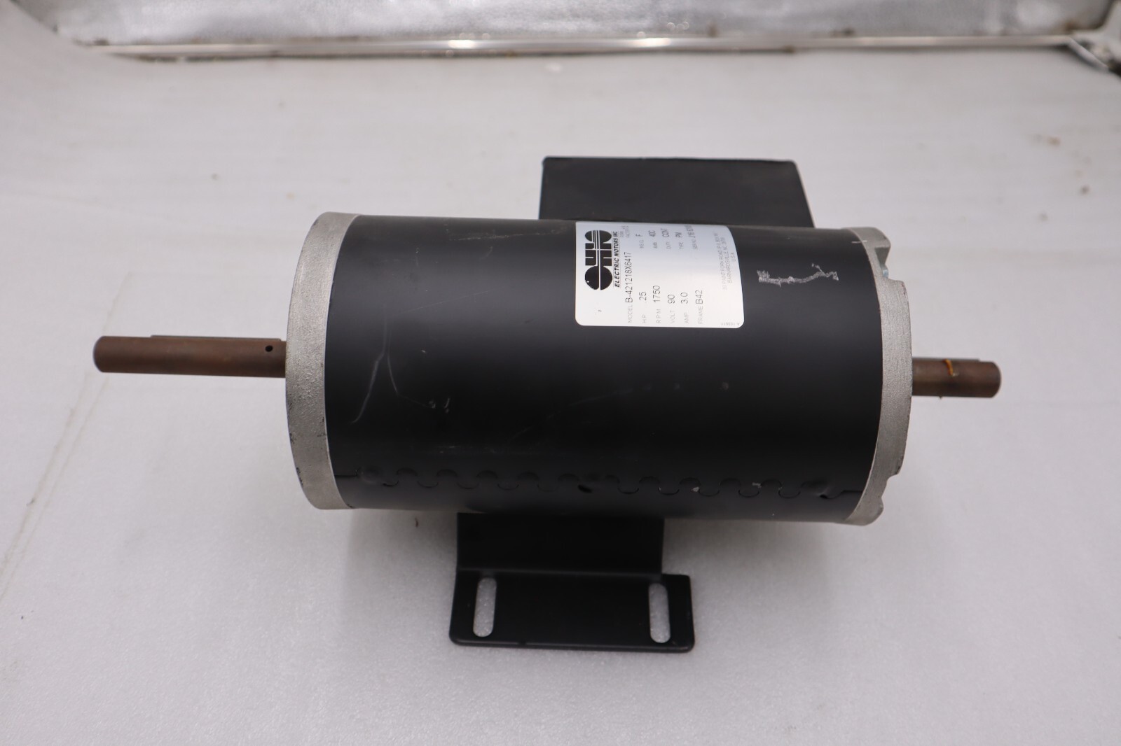 Ohio Electric Motors B-421218X6417 90V 1750 RPM FRAME B42 Form Factor 1.5 #H886