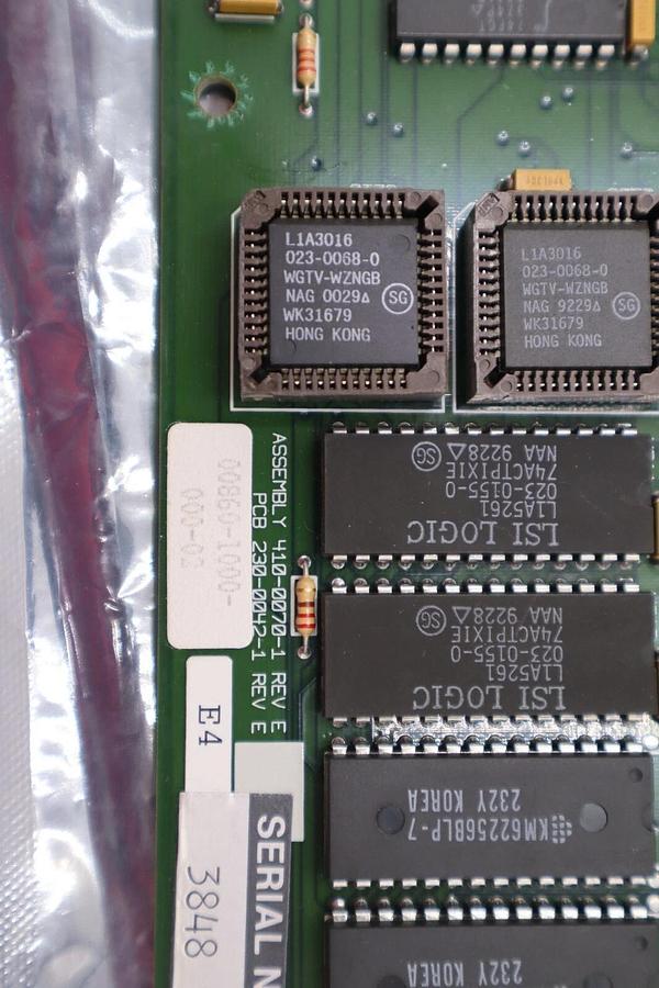 Used Kulicke and Soffa Indusries 4542401 00860-1000-000-02 Circuit Board #2828