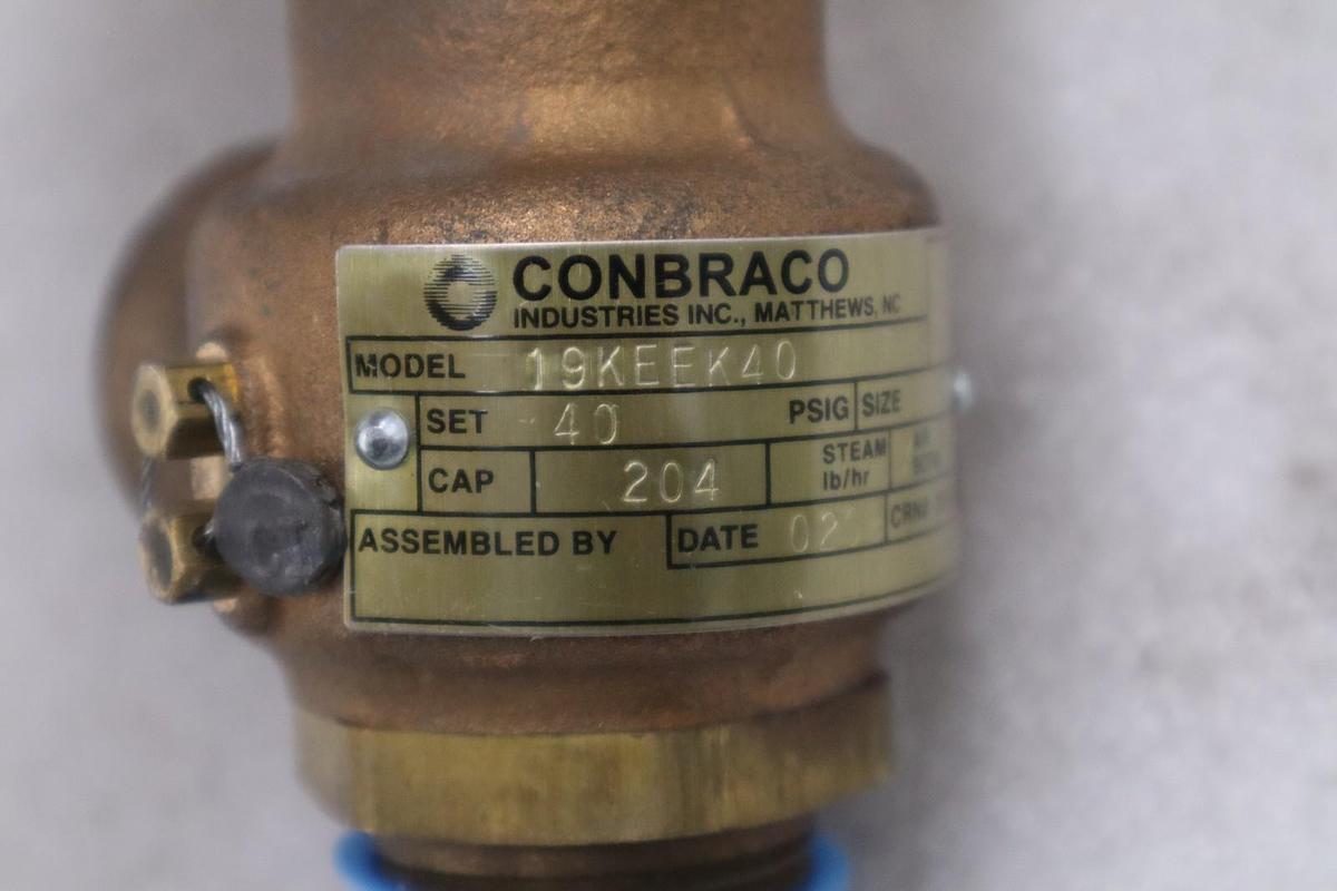 Used CONBRACO 19KEEK40 STOCK #L-435A