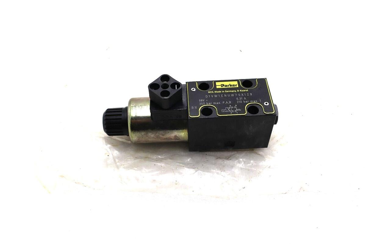 Used IN BOX PARKER VALVE 1VW1ENUW75X129 98 V 0.31 A #L-598