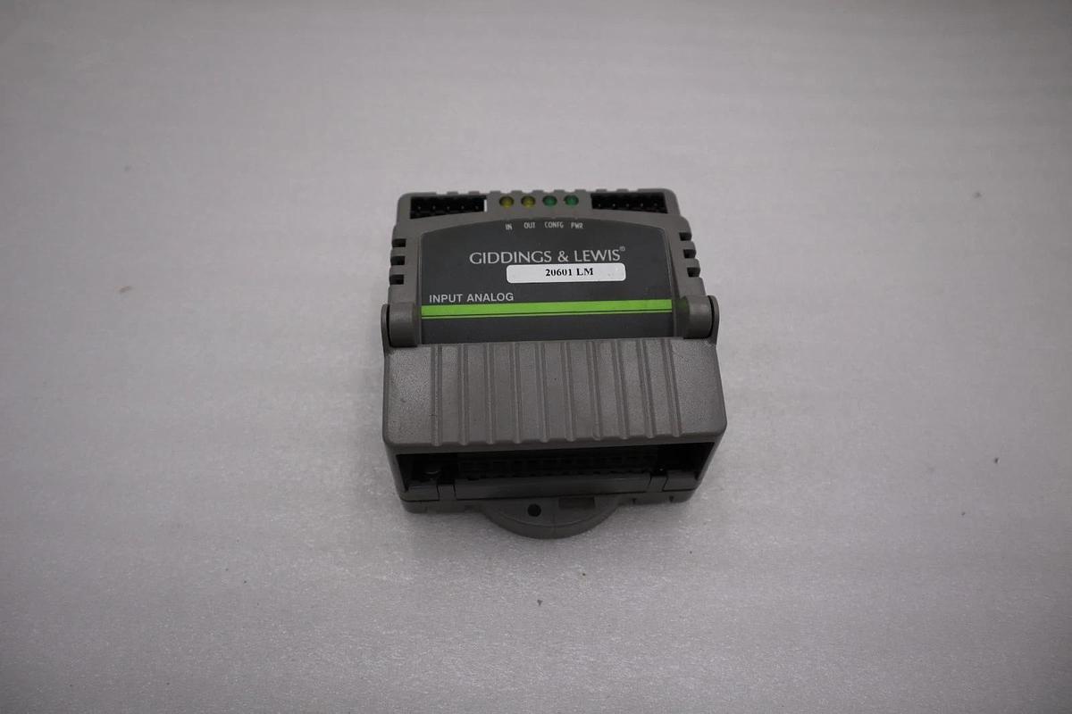 Used Giddings & Lewis M.1017.3098 R2 ANALOG INPUT 4 CH I/O Module STOCK 5190A