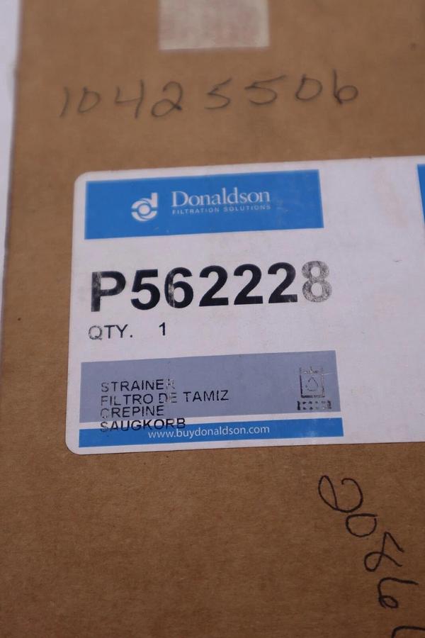 Used DONALDSON P562228 HYDRAULIC FILTER STRAINER STOCK #K-2012