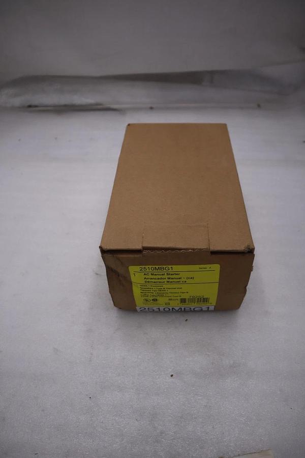 Used NEW Square D - 2510MBG1 - Manual Starter STOCK #6045 785901792536