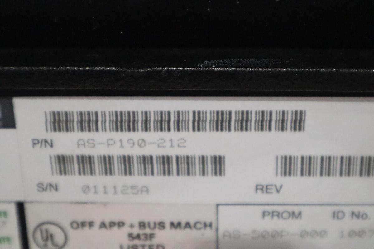 Used SCHNEIDER ELECTRIC AS-P190-212 / ASP190212 (USED) STOCK G261
